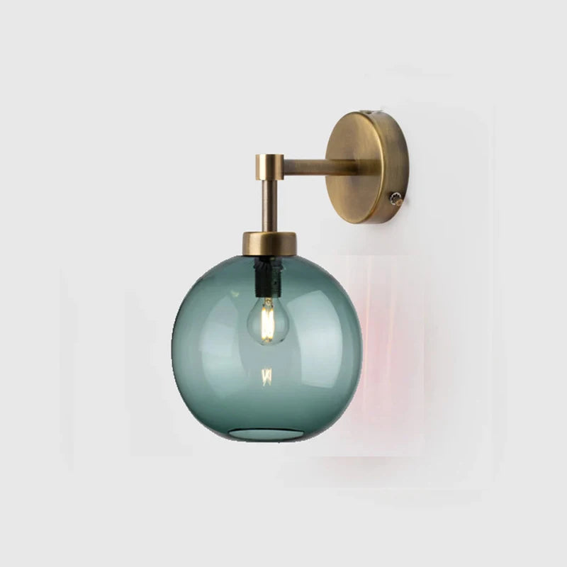 Amber Smoke Wall Sconces