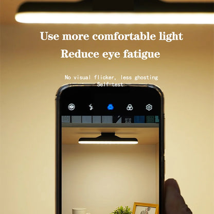 Magnetic Glow: Chargeable LED Hanging Desk Lamp