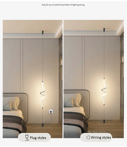 Floor Lamps Black 120cm Modern LED Floor Light