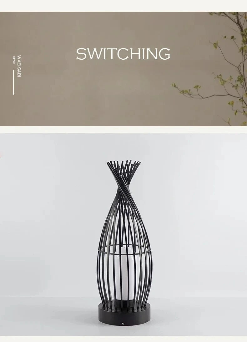 AquaGlow Outdoor Floor Lamp