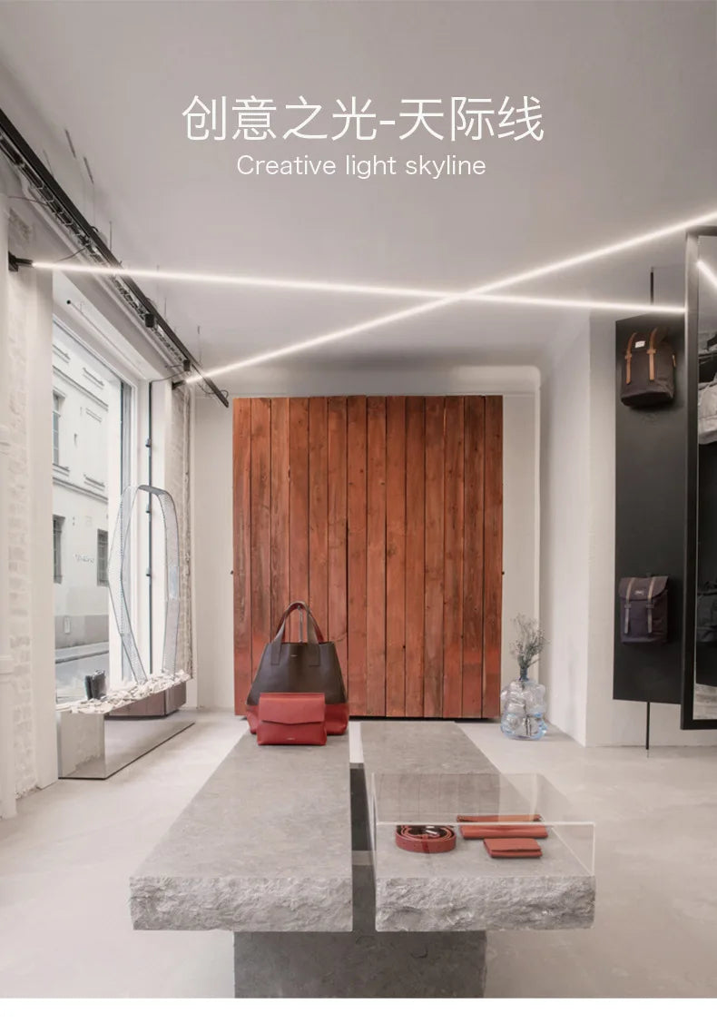 Skyline Steel Strip LED Wall Light