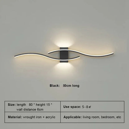 LED Strip Wall Lamp