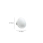Artisan Egg Sconce with LED