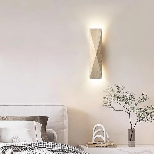 Natural Stone LED Wall Lamp