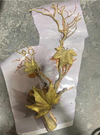 Leafy Glow Wall Sconce