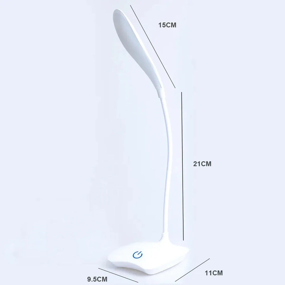 Smart Touch LED Desk Lamp - Portable & USB Rechargeable