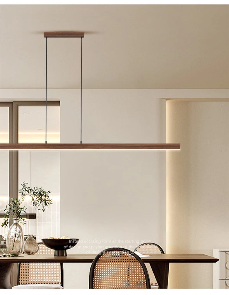 Linear LED Island Pendant