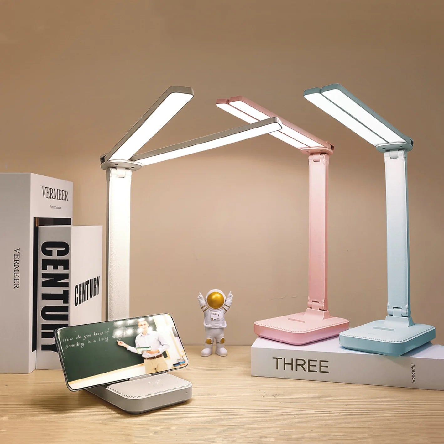 LED Desk Lamp USB Rechargeable