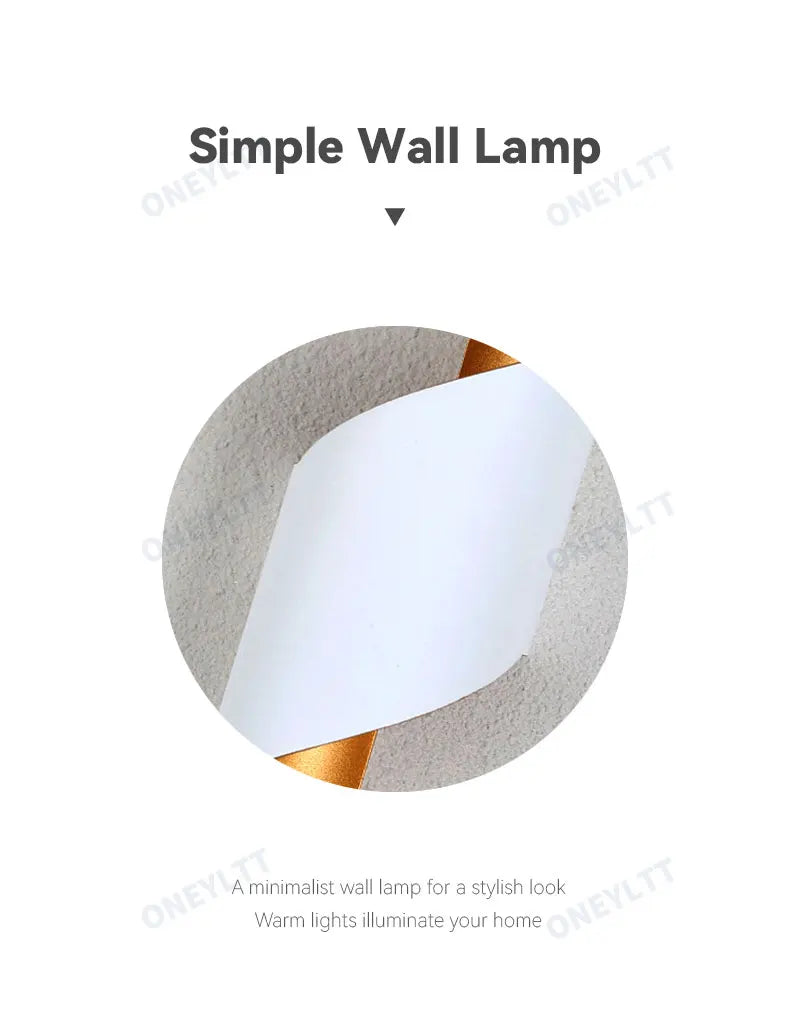 Nordic Simple wall light
