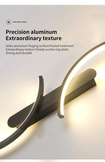 Sleek C Sconce - Modern Lighting
