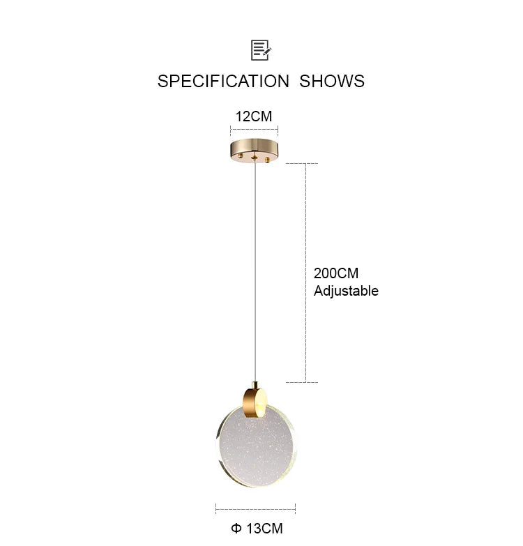 CrystalGlow Chandelier