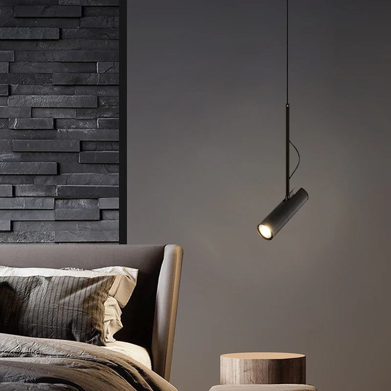 Nordic Glow: Minimalist LED Spotlights Chandelier