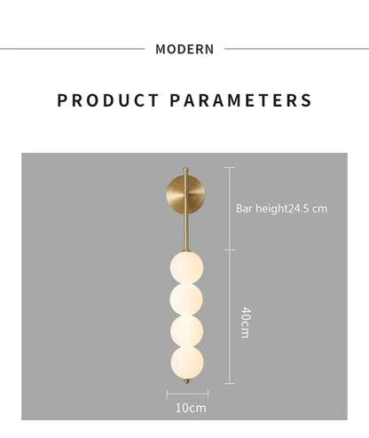 GourdGlow LED Wall Sconce - Modern Ambient Lighting