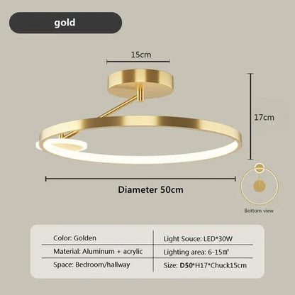 SmartGlow Circular LED Chandelier