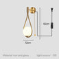 Nordic Glow Plug-In Wall Sconce Light