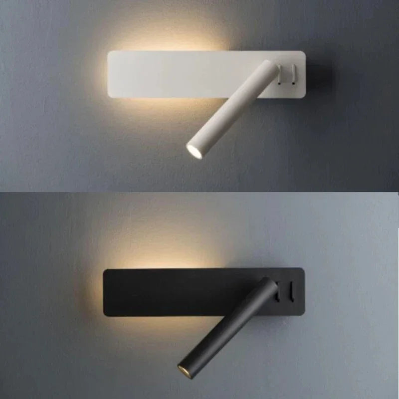 Rotating LED Bedside Reading Lamp