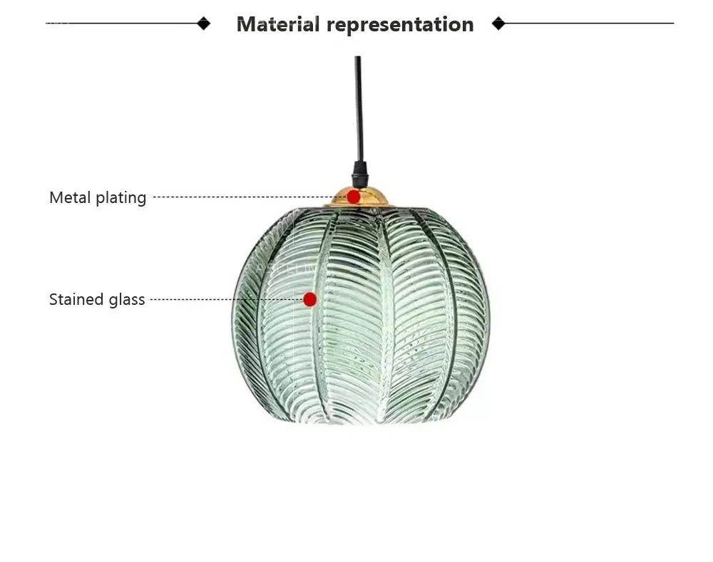 Glass Pendant Light Nordic Home Decorative Lamp