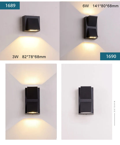 TRAZOS AquaGlow Wall Light - Modern LED Decor