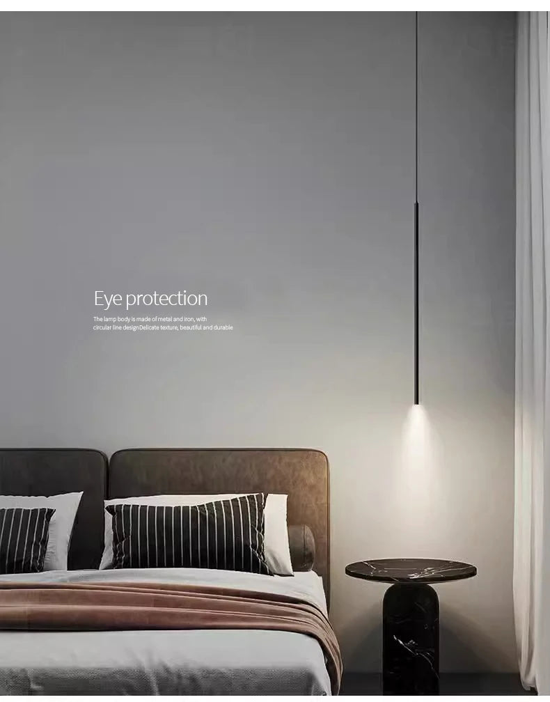 LED Bedside Chandelier Lights