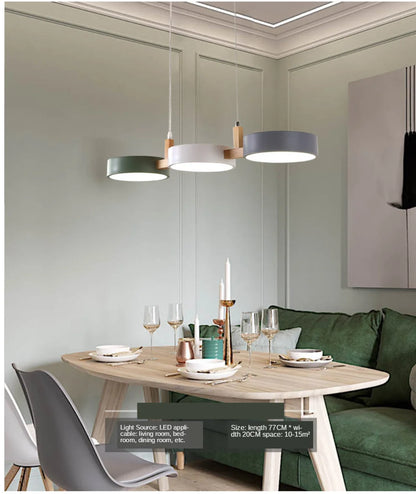 Nordic LED Pendant Lights for Island Kitchen