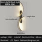 Sleek C-Shape LED Wall Lamp - Modern Minimalist Design
