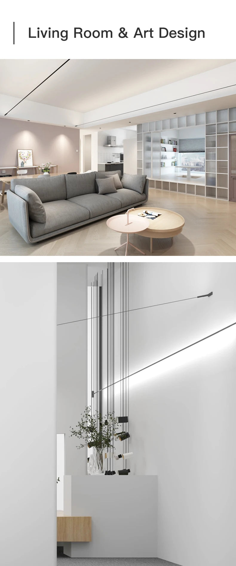 Skyline Steel Strip LED Wall Light