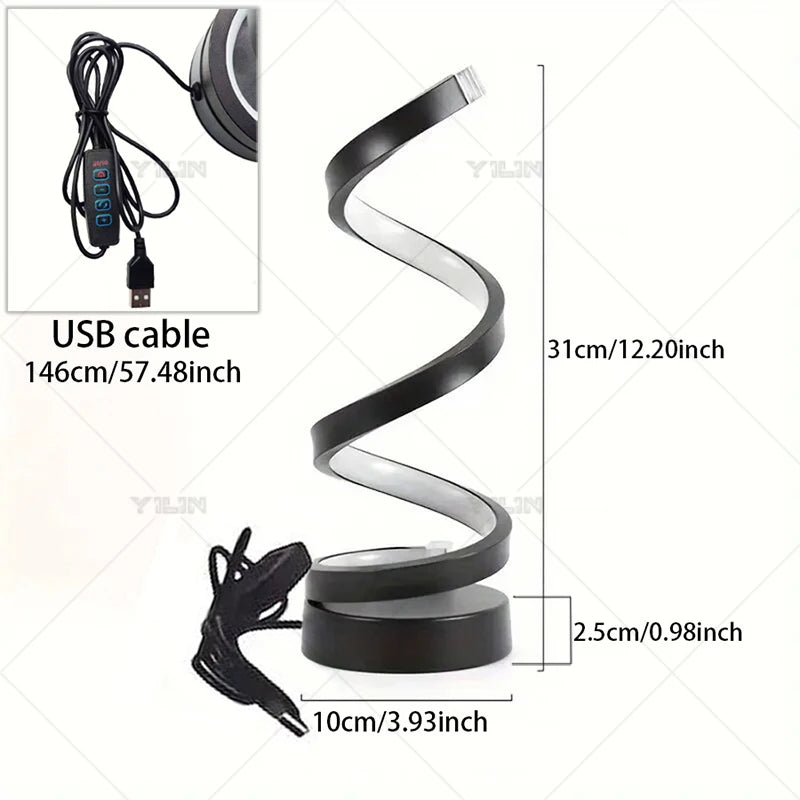 SpiralLED Desk Lamp