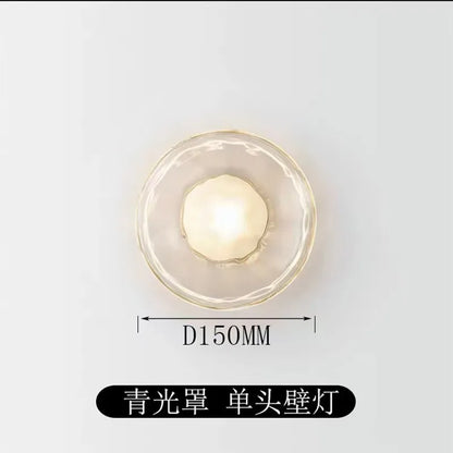 Glass Glow Sconce - Modern LED Wall Light