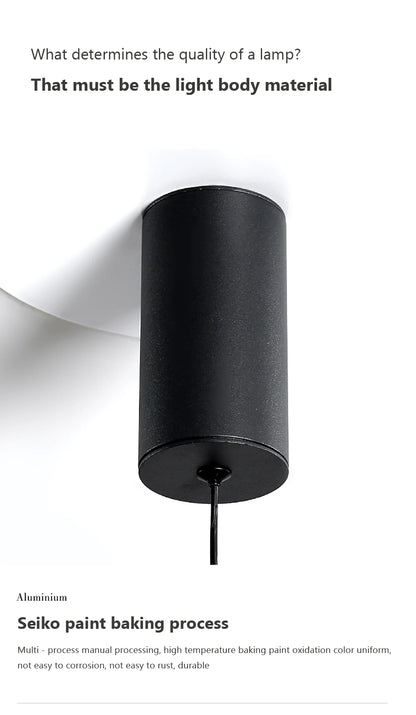 Modern LED Long Pendant Lights for Dining Room