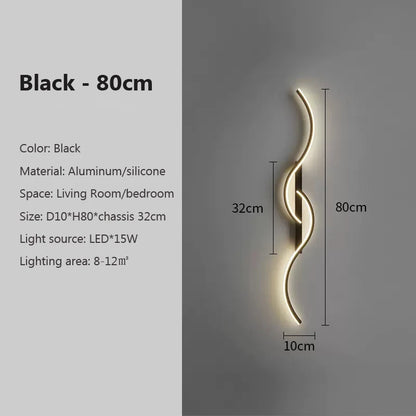 GlowStrip Minimalist LED Wall Sconce