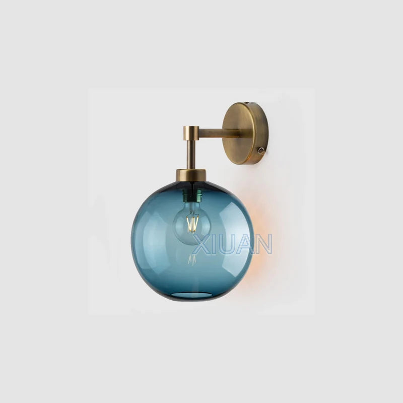 Amber Smoke Wall Sconces