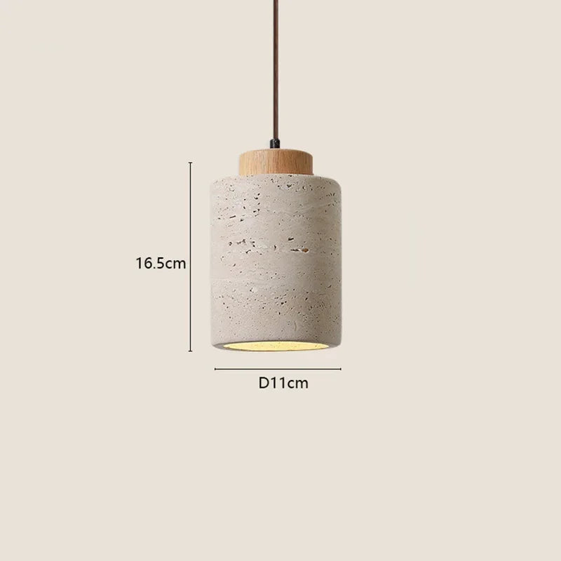 Travertine Stone Pendant