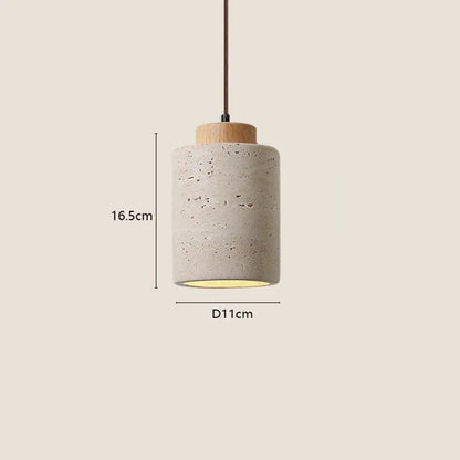 Travertine Stone Pendant