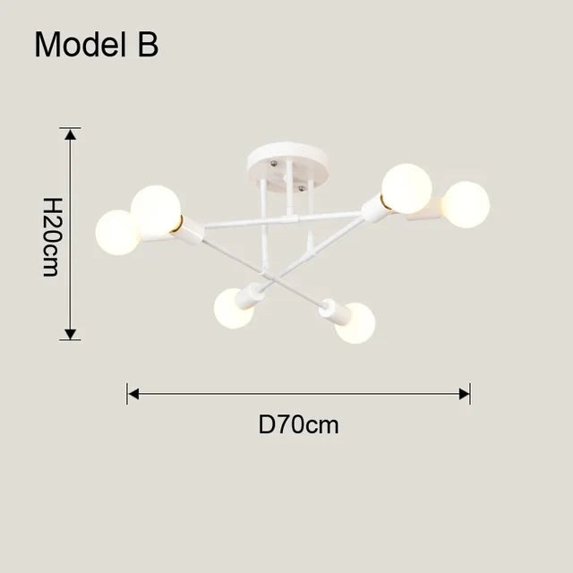 Nordic Iron Pendant Light