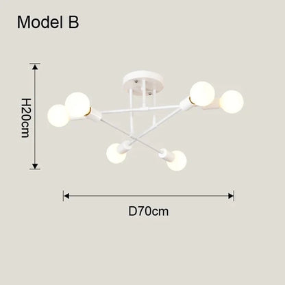 Nordic Iron Pendant Light