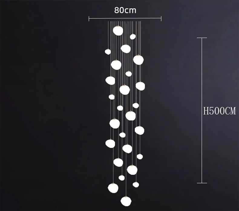 Modern Ceiling Chandeliers for Dining Room Hanging Light Fixture