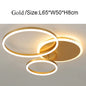 CircleGlow LED Chandelier - Modern Home Lighting