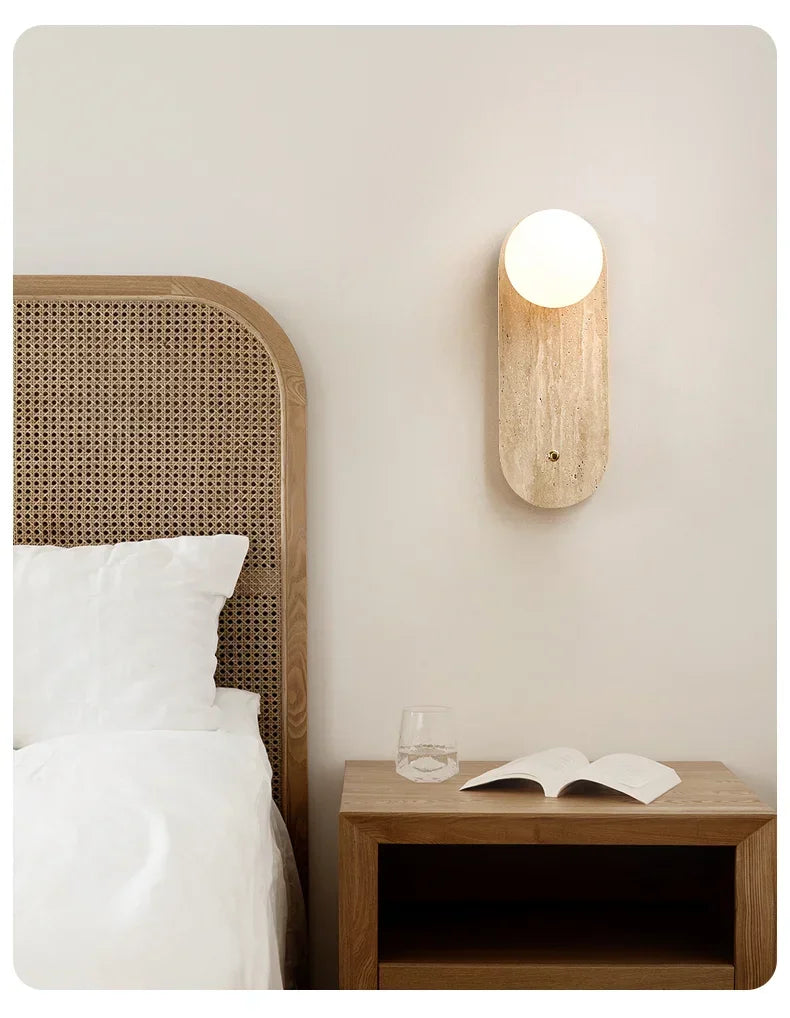 StoneGlow LED Wall Sconce for Stylish Spaces