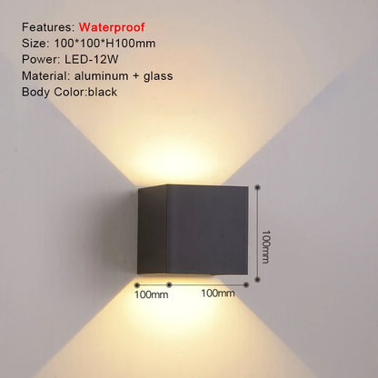 TRAZOS AquaGlow Wall Light - Modern LED Decor