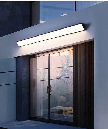 Long Strip Wall Outdoor Lamp