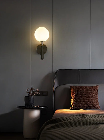 Nordic Glow Plug-In Wall Sconce Light