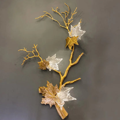 Leafy Glow Wall Sconce