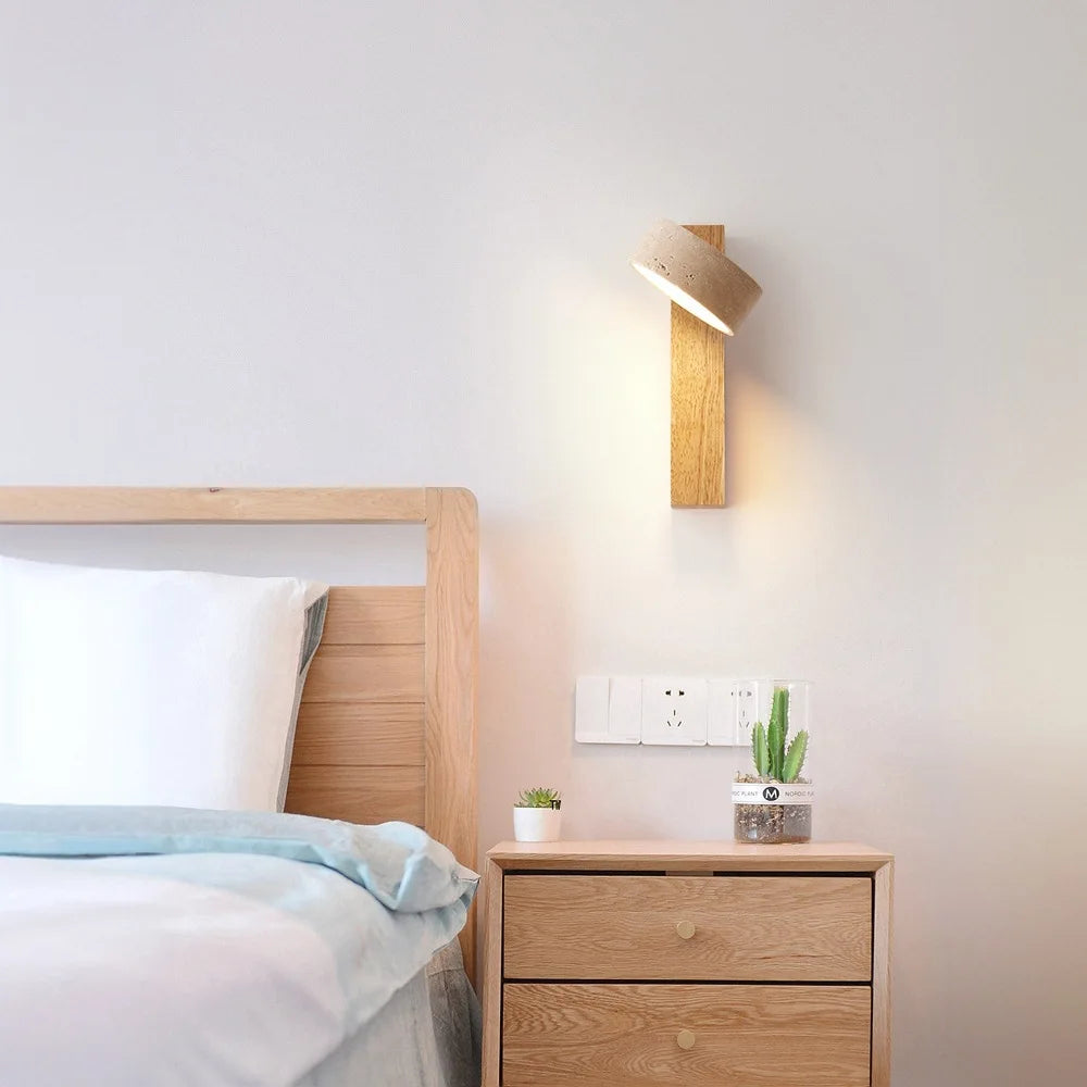 Stone Sconce Rotatable