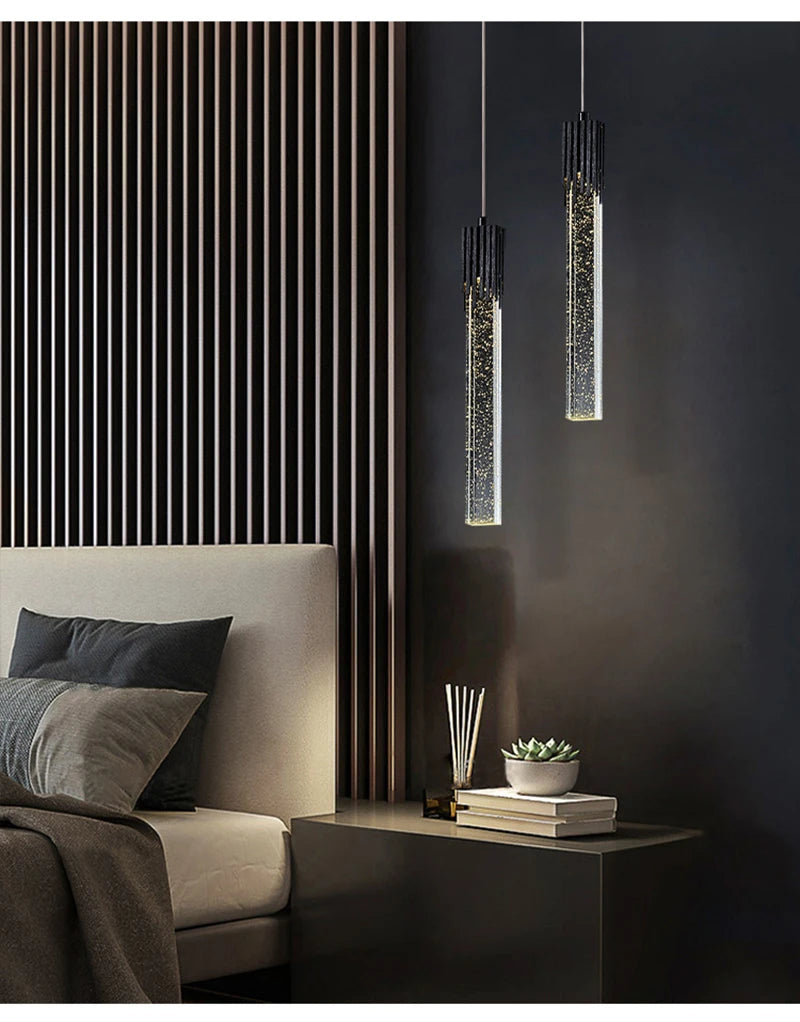 Crystal Rod LED Pendant