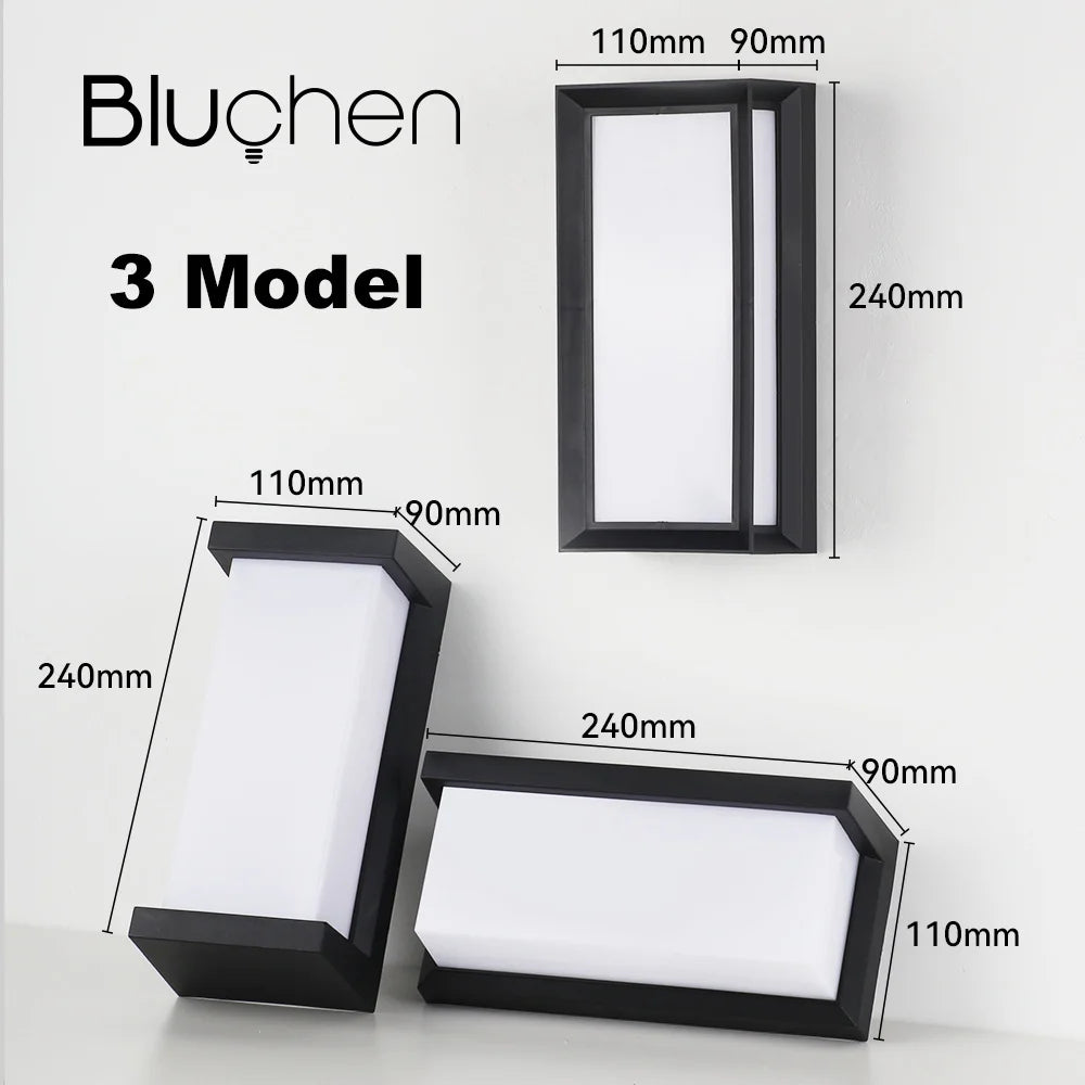 Waterproof LED Wall Sconce - 24W