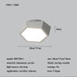 GeoGlow Dimmable LED Ceiling Lamp - Nordic Chic