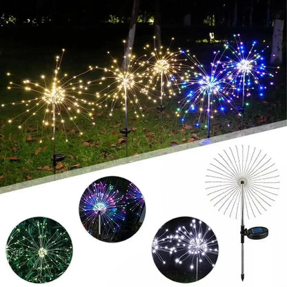 Dandelion Glow: Solar LED Garden Fairy Lights