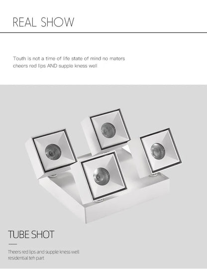 Dimmable 360° COB LED Downlight Spotlights