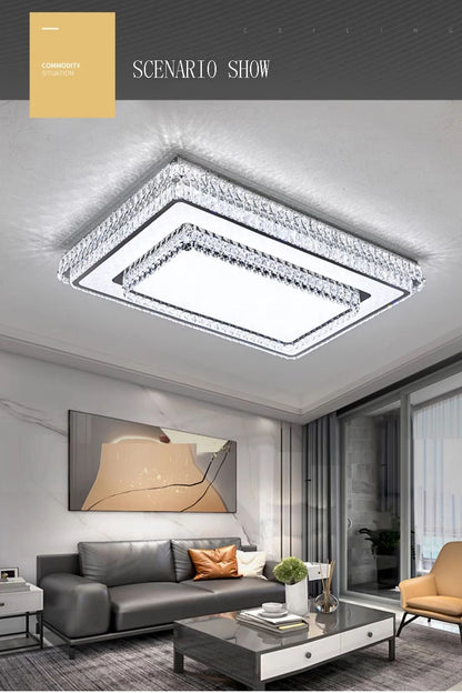 Luxe Crystal Chandelier