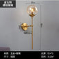 Golden Orb Wall Sconce